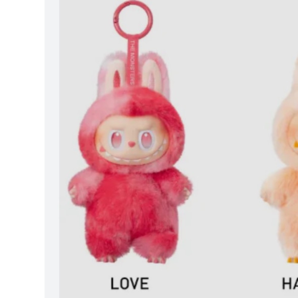 BIG INTO ENERGY LABUBU ( LOVE) - Picture 3 of 3